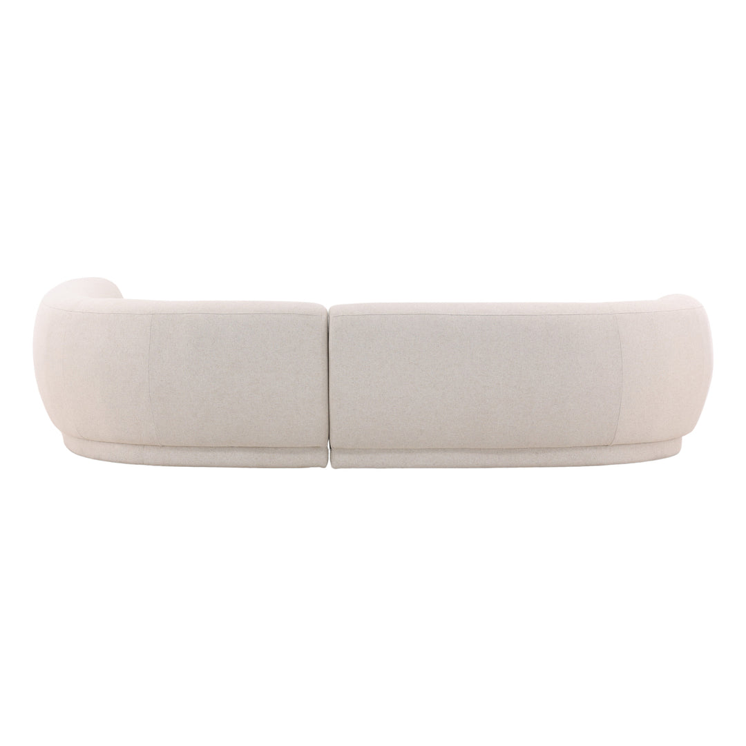 Coastal Retreat Modular Sectional - Creamy Elegance