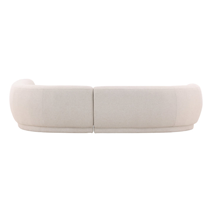Coastal Retreat Modular Sectional - Creamy Elegance