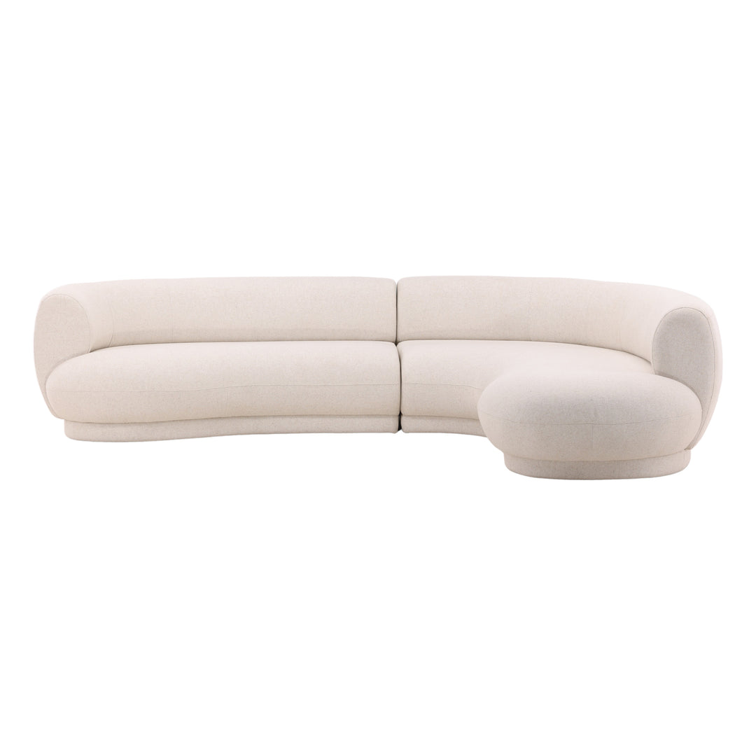 Coastal Retreat Modular Sectional - Creamy Elegance