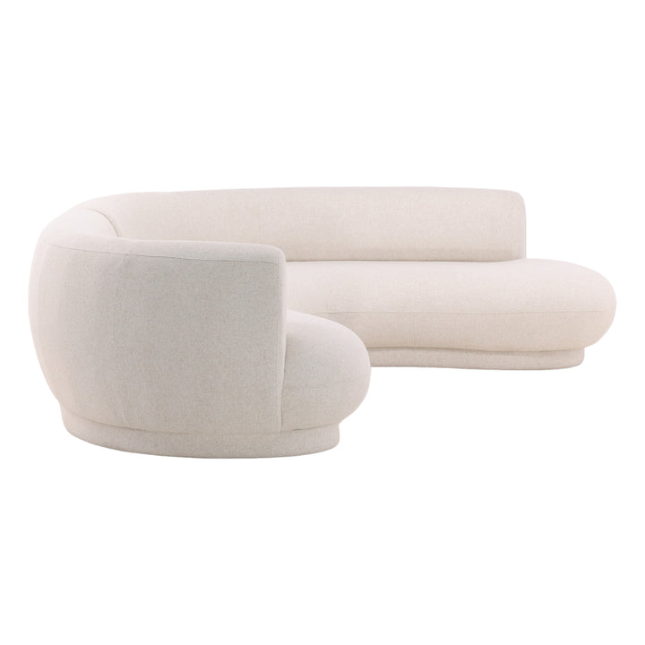 Coastal Retreat Modular Sectional - Creamy Elegance