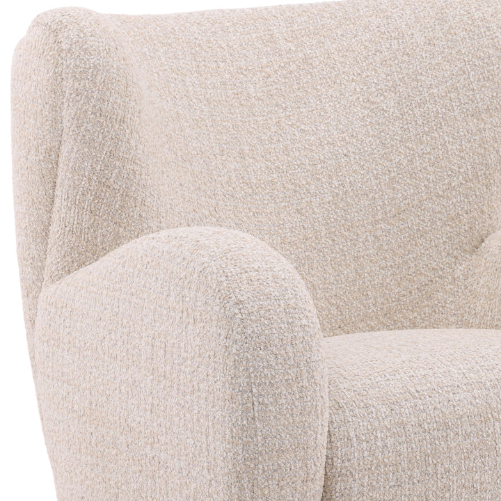 Whimsy Garden Lounger - Elegant Polyester Seating