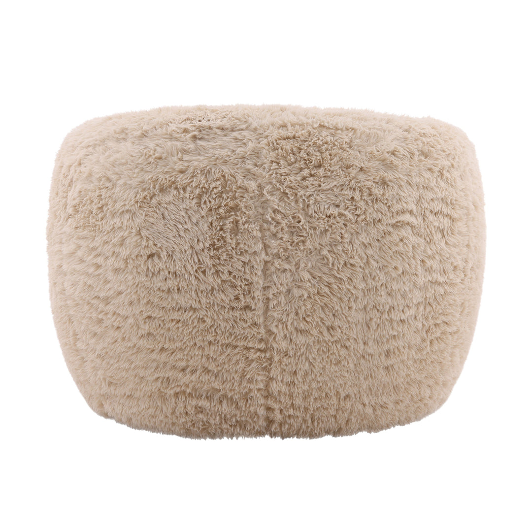 Whimsy Woven Dreamer Accent Chair in Cream