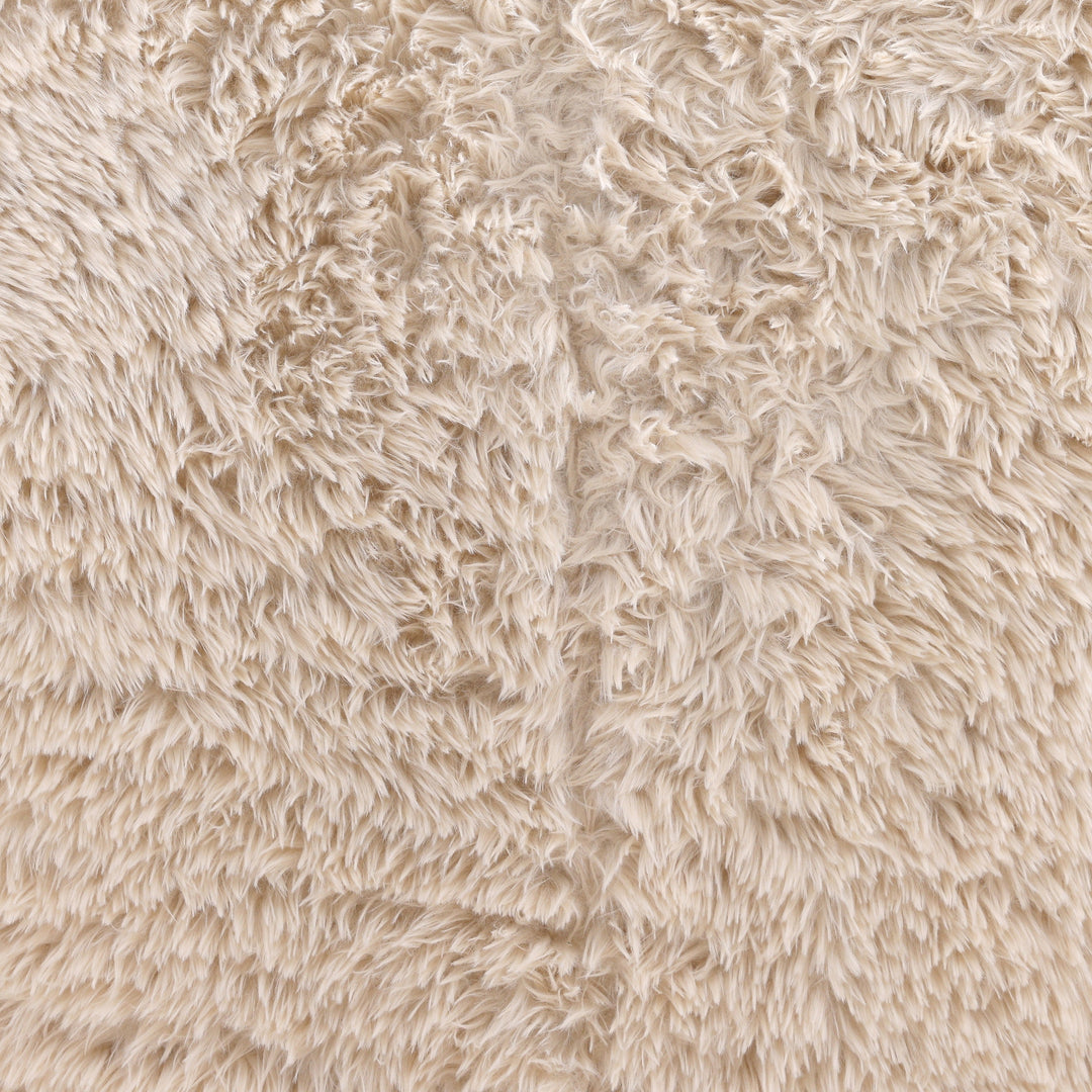 Whimsy Woven Dreamer Accent Chair in Cream