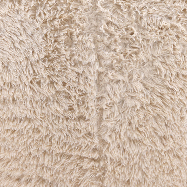 Whimsy Woven Dreamer Accent Chair in Cream