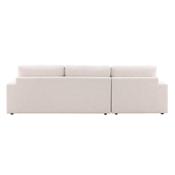 Cozy Cloud Dream Lounge Sectional in Toasted Cream