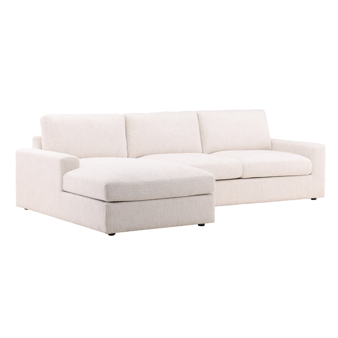 Cozy Cloud Dream Lounge Sectional in Toasted Cream