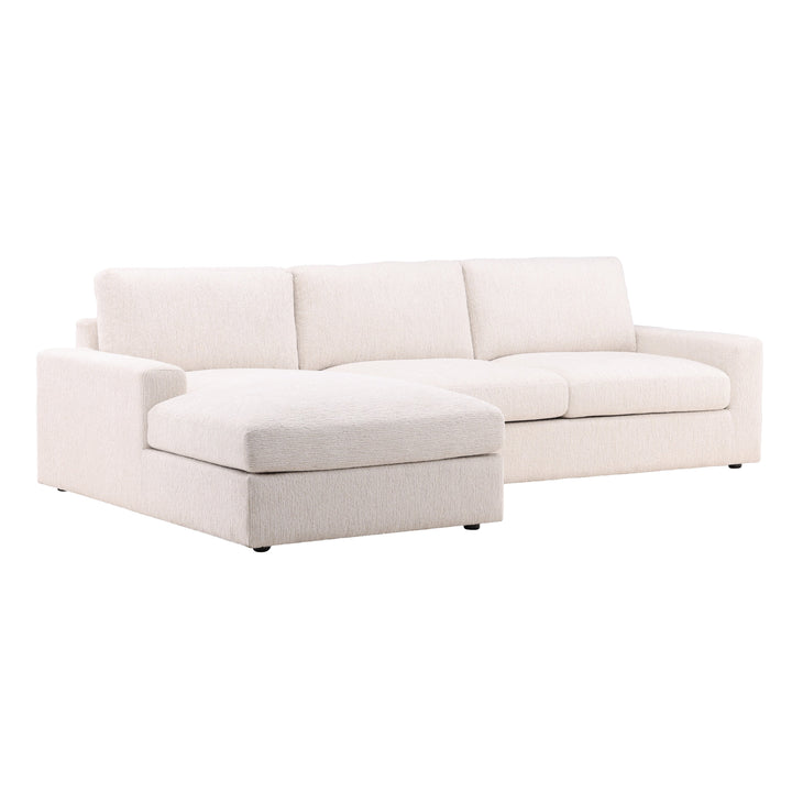 Cozy Cloud Dream Lounge Sectional in Toasted Cream