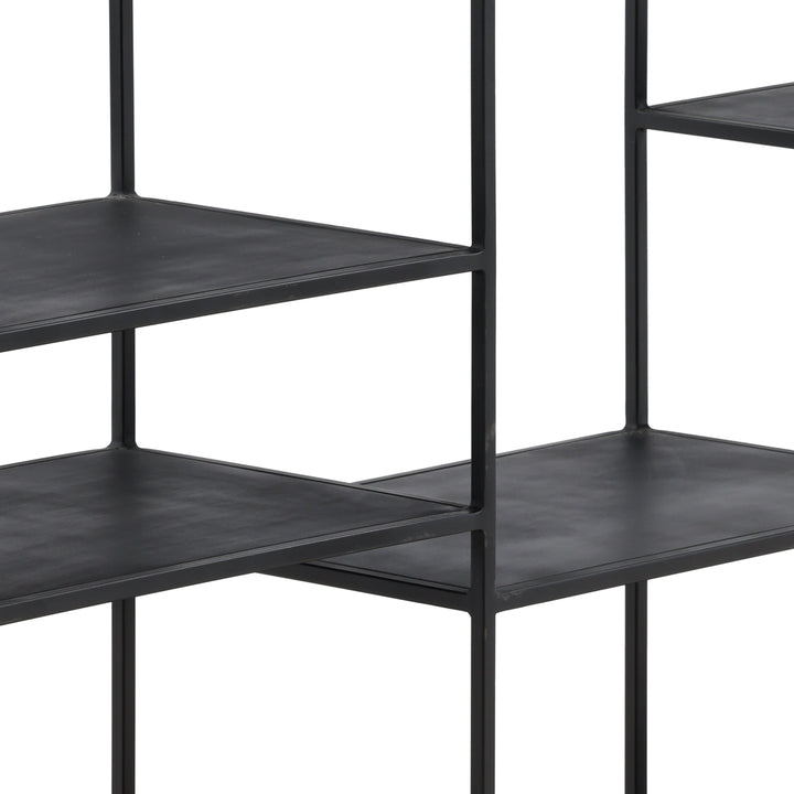 Elevate Reading Sanctuary - Charcoal Bookcase