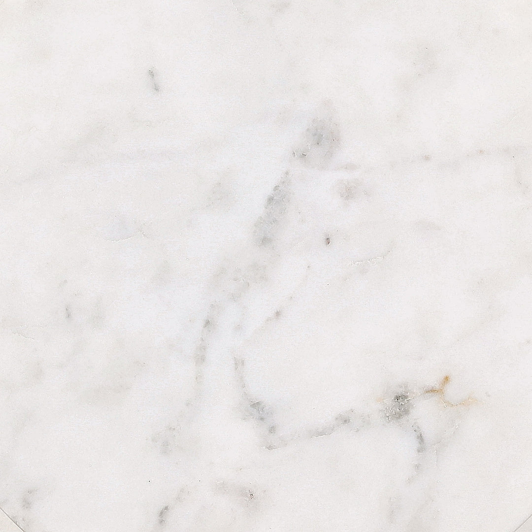 Modern Echelon Square White End Table