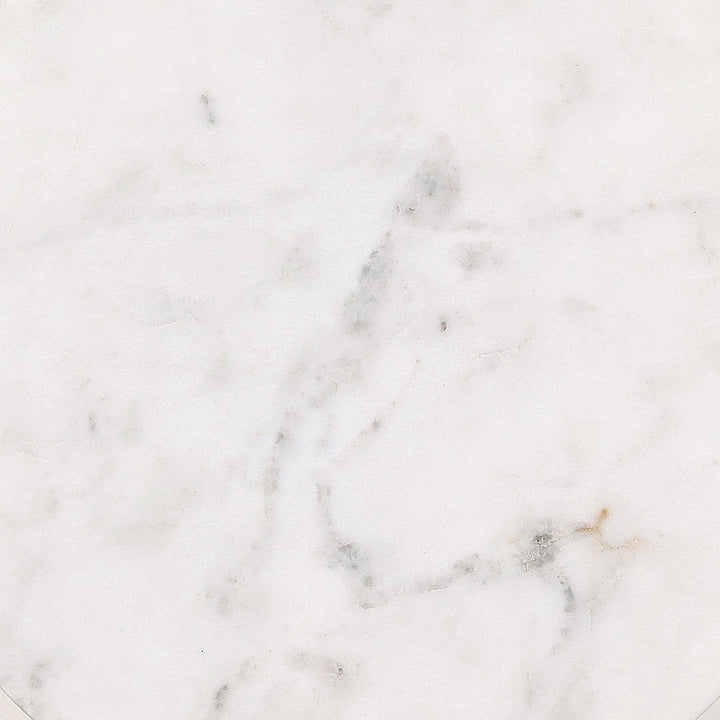 Modern Echelon Square White End Table