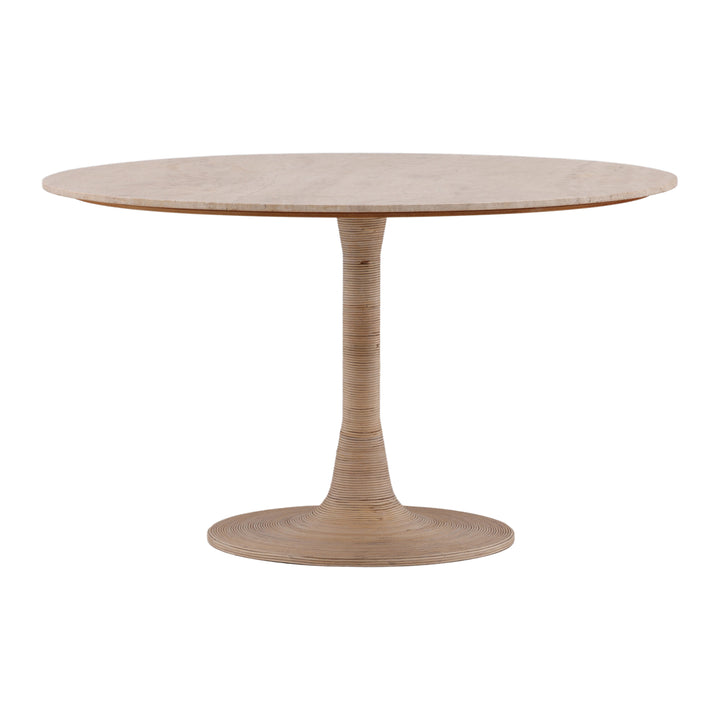Nature's Embrace Solid Stone Dining Table