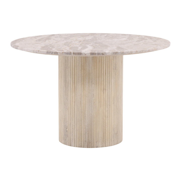 Natural Stone Glow Dining Table Lamp