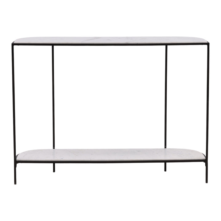 Elegant Marble-top Accent Table
