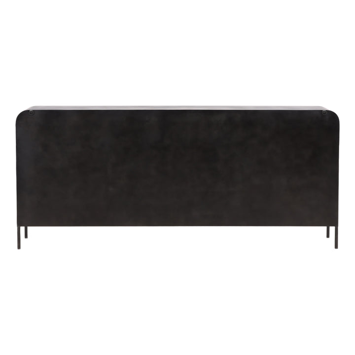 Modern Ebony Essence Floating Shelf Unit