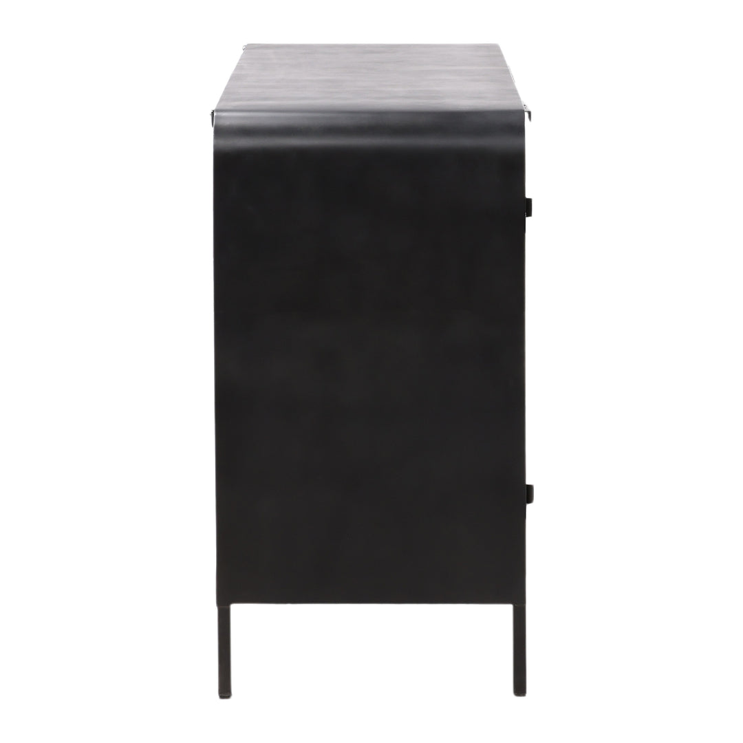 Modern Ebony Essence Floating Shelf Unit