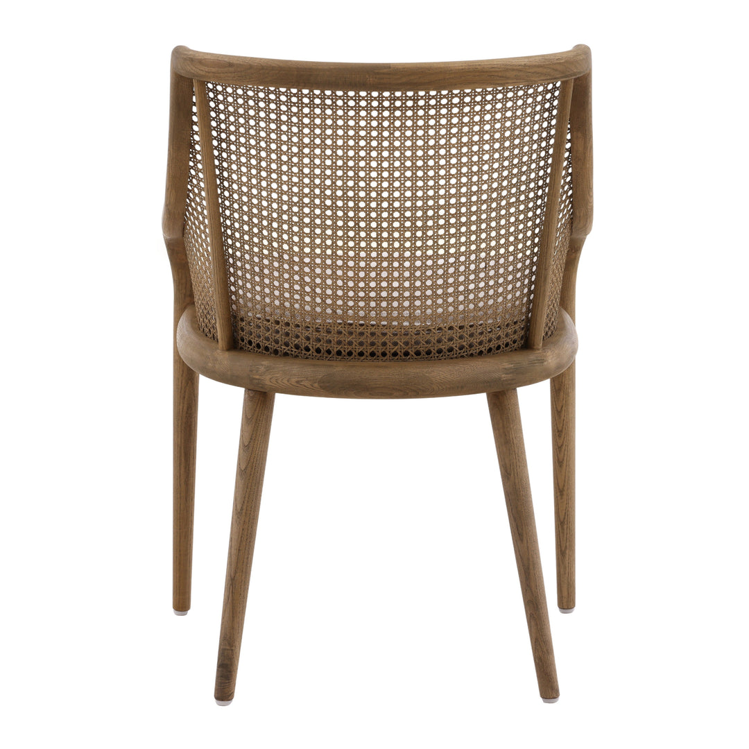 Elegant Oak Bistro Chair for Cozy Dining