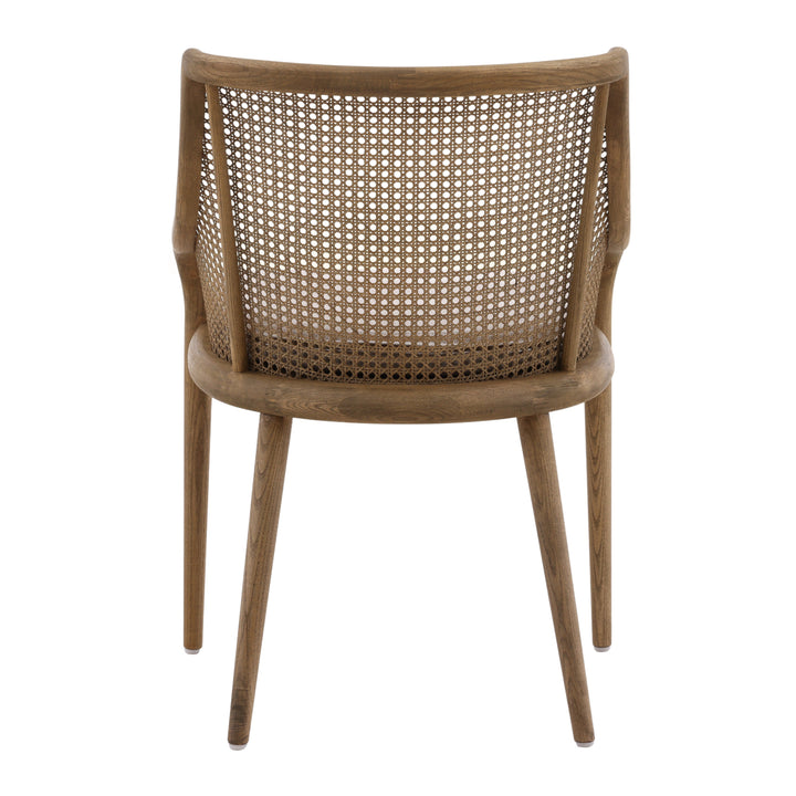 Elegant Oak Bistro Chair for Cozy Dining