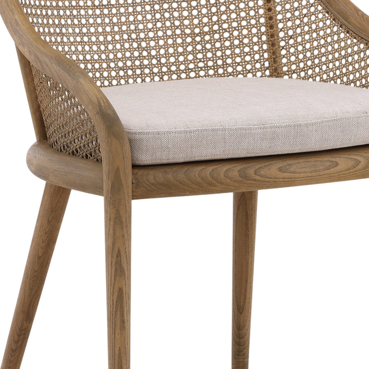 Elegant Oak Bistro Chair for Cozy Dining
