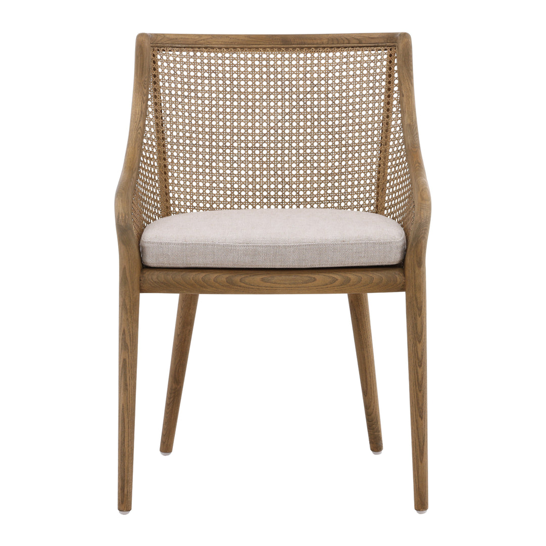 Elegant Oak Bistro Chair for Cozy Dining