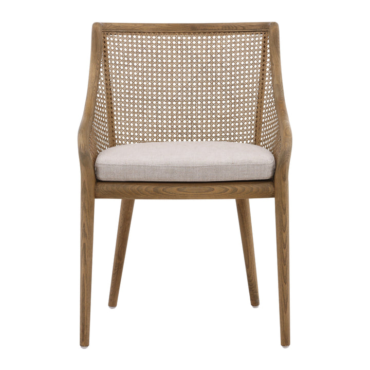 Elegant Oak Bistro Chair for Cozy Dining