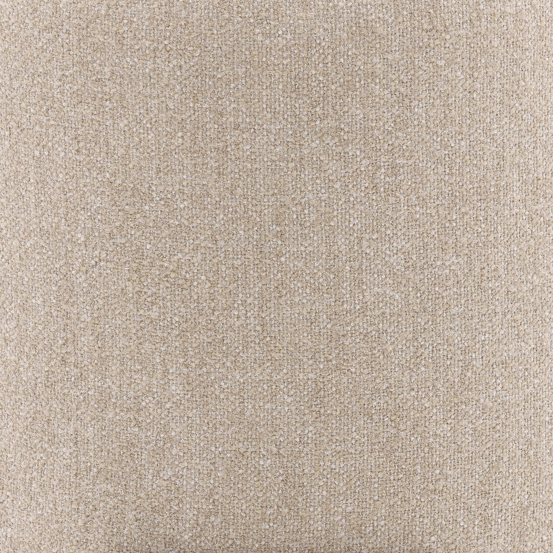 Elegant Woven Bistro Seat in Warm Sand Hue