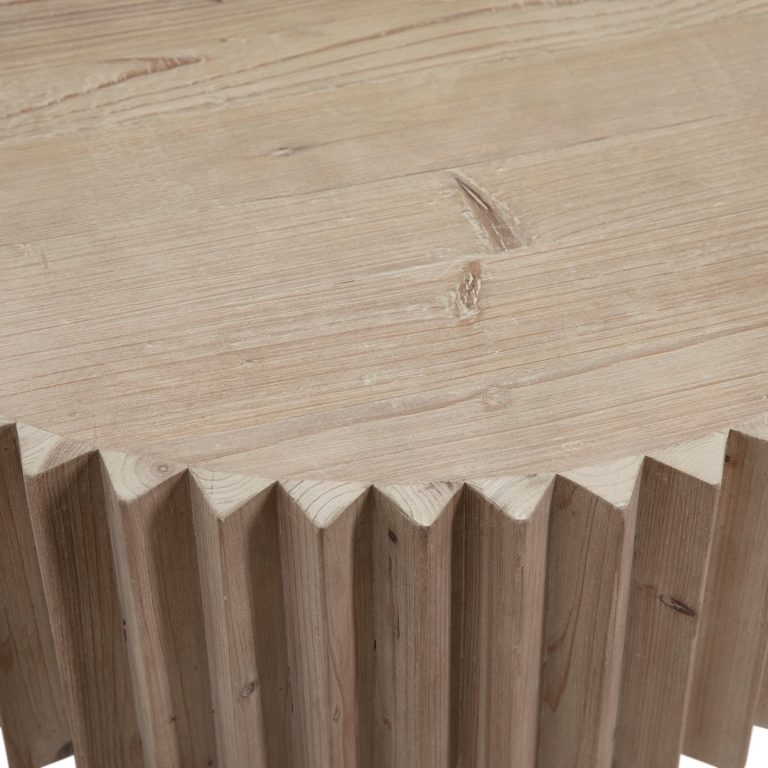 Urbane Reclaimed Wood Square Coffee Table
