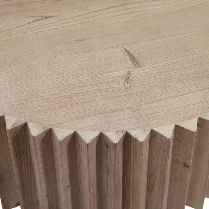 Urbane Reclaimed Wood Square Coffee Table