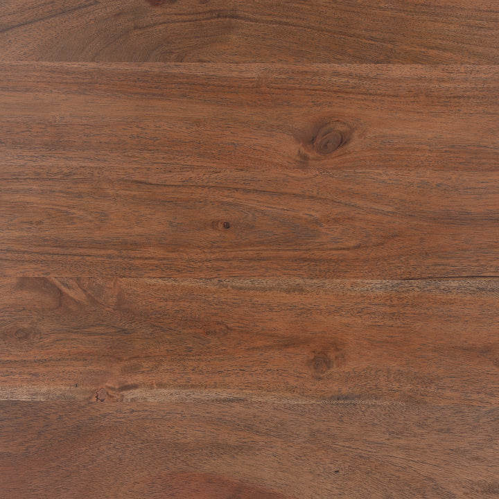 Elegant Nutwood Brown Workstation