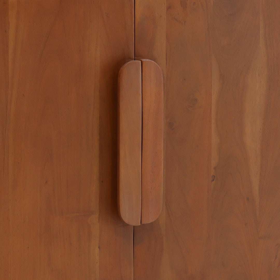 Brown Bistro-Chic Sliding Storage Solutions