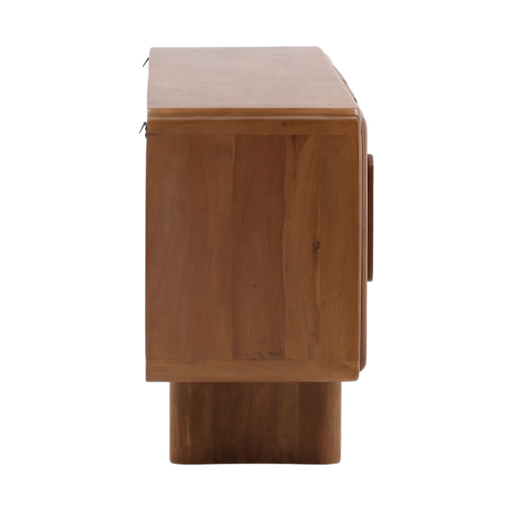 Brown Bistro-Chic Sliding Storage Solutions