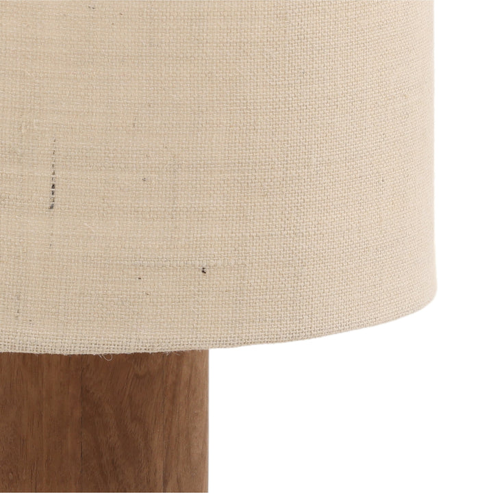 Radiant Rustic Brown Table Lamp