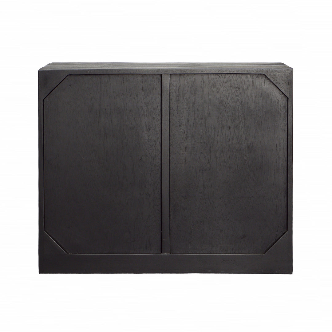 Modern Coastal Console Storage