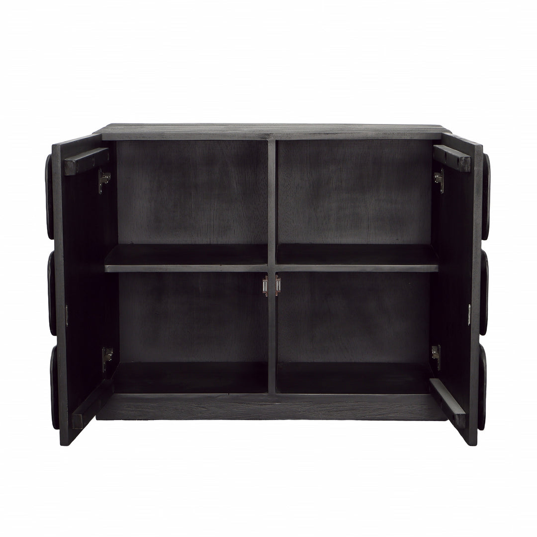 Modern Coastal Console Storage
