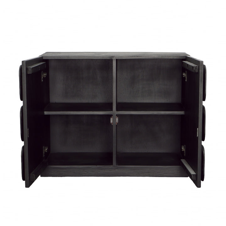 Modern Coastal Console Storage