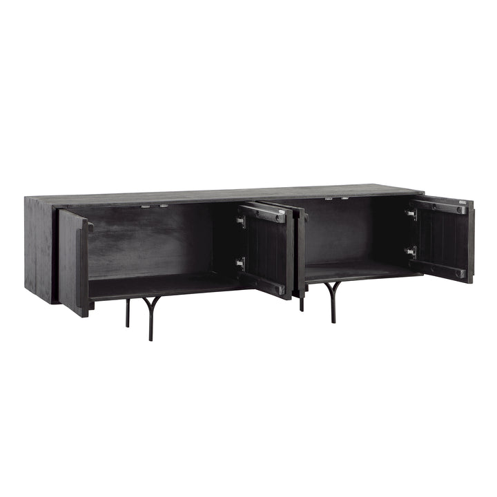Elegant Vintage-Inspired Serving Console