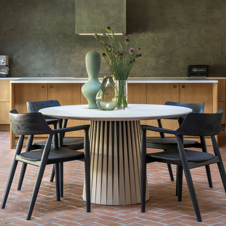 Elegant Black Bistro Stool with Vintage Flair