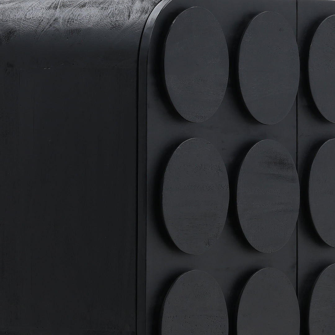Modern Essentials Black Accent Sideboard