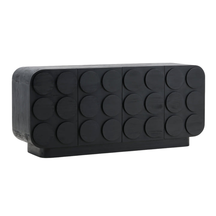 Modern Essentials Black Accent Sideboard