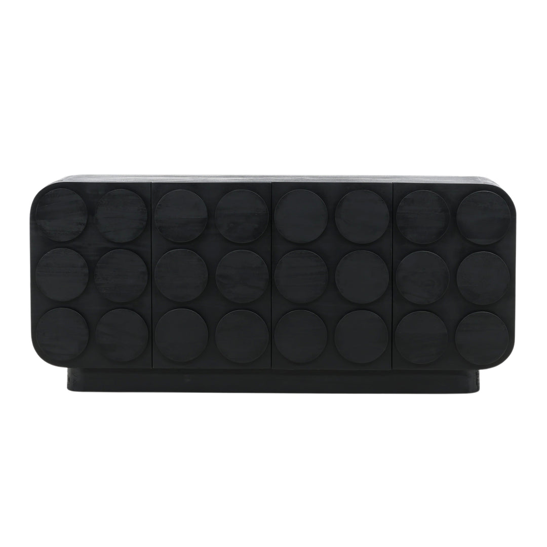 Modern Essentials Black Accent Sideboard