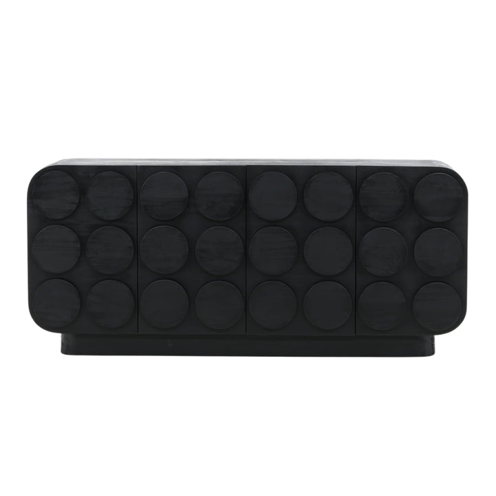 Modern Essentials Black Accent Sideboard
