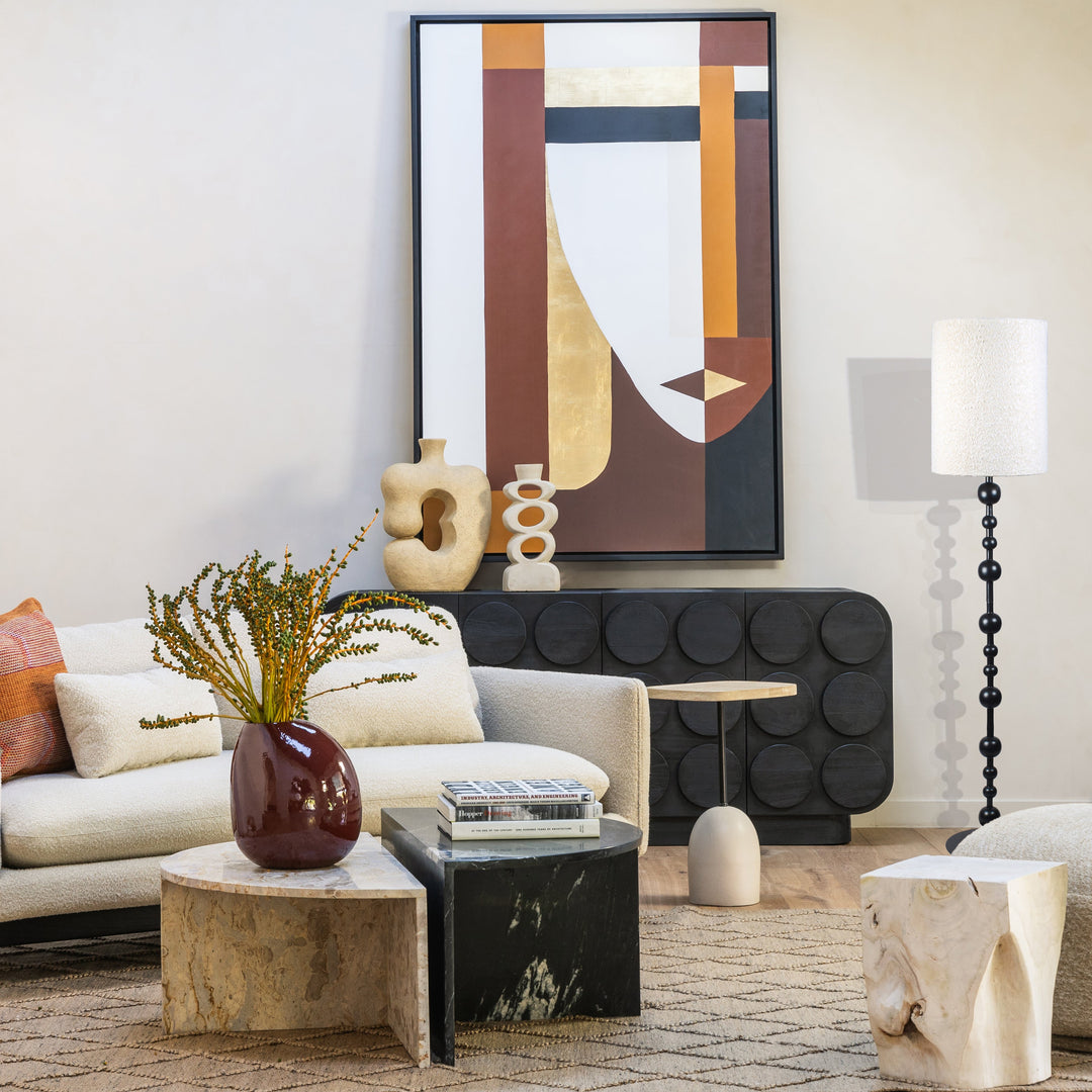 Modern Essentials Black Accent Sideboard