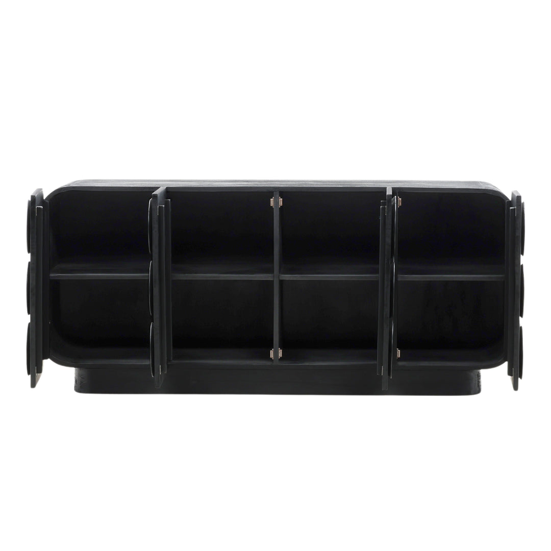 Modern Essentials Black Accent Sideboard