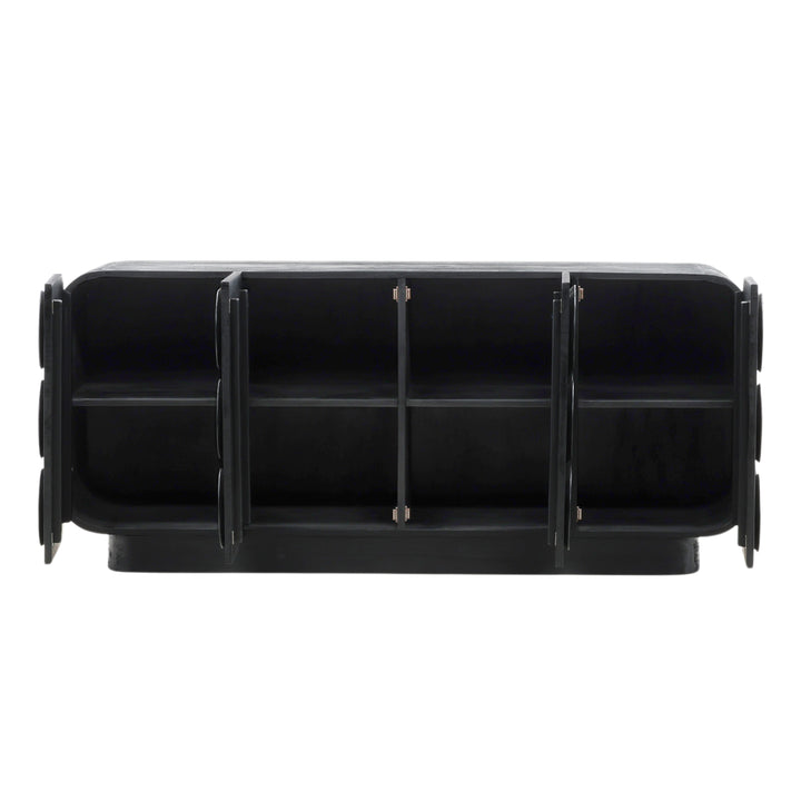 Modern Essentials Black Accent Sideboard