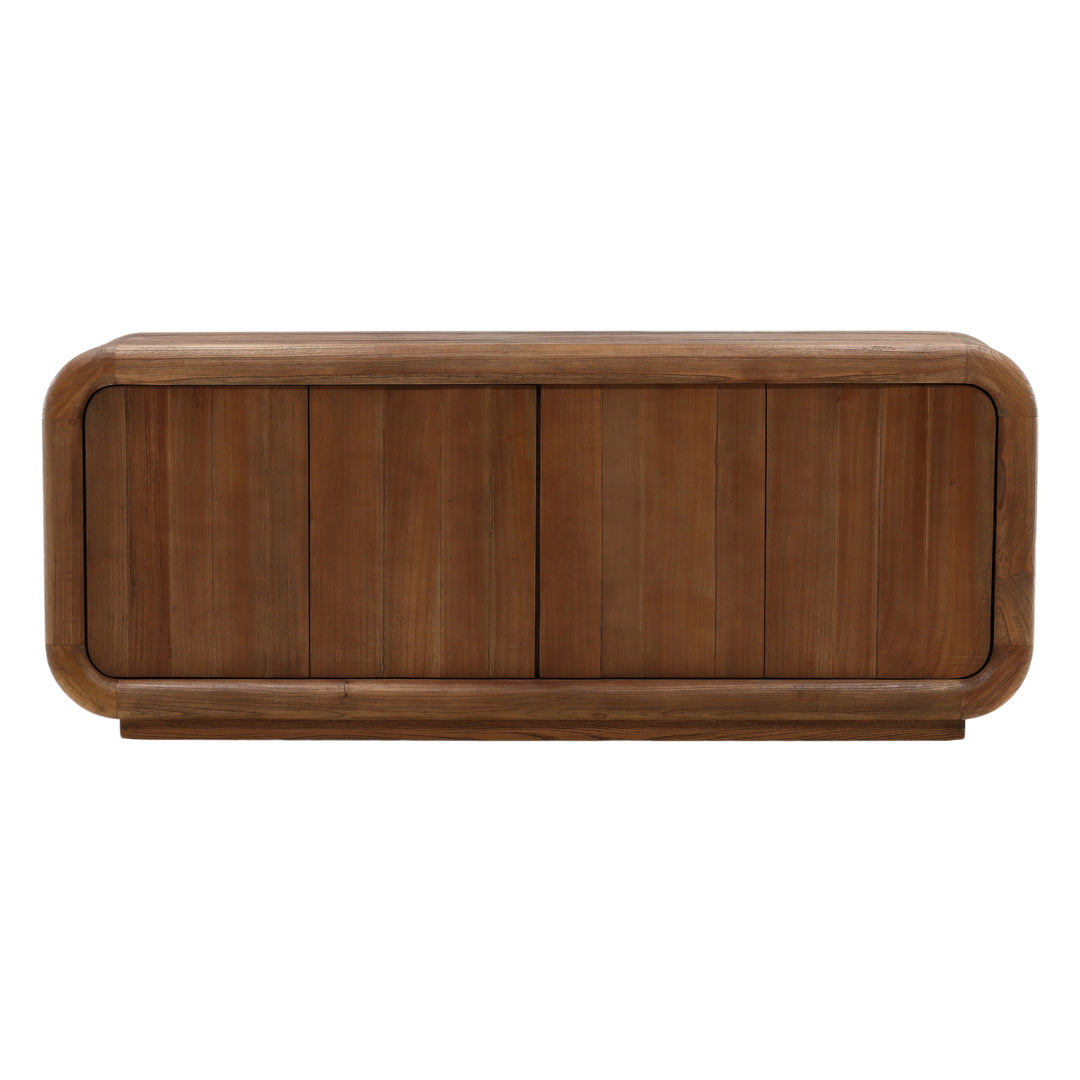 Rustic Charm Brownside Board - A Versatile Storage Solution