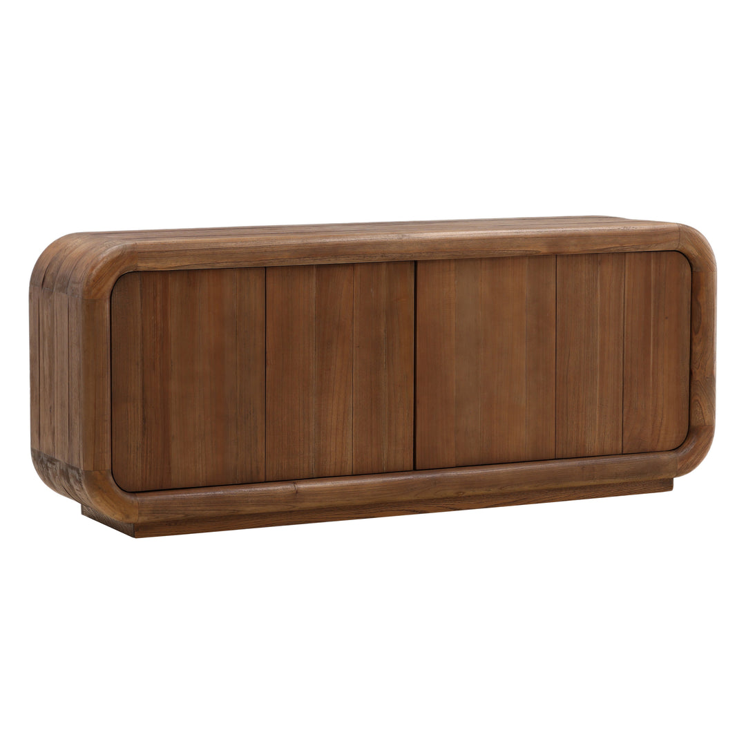 Rustic Charm Brownside Board - A Versatile Storage Solution