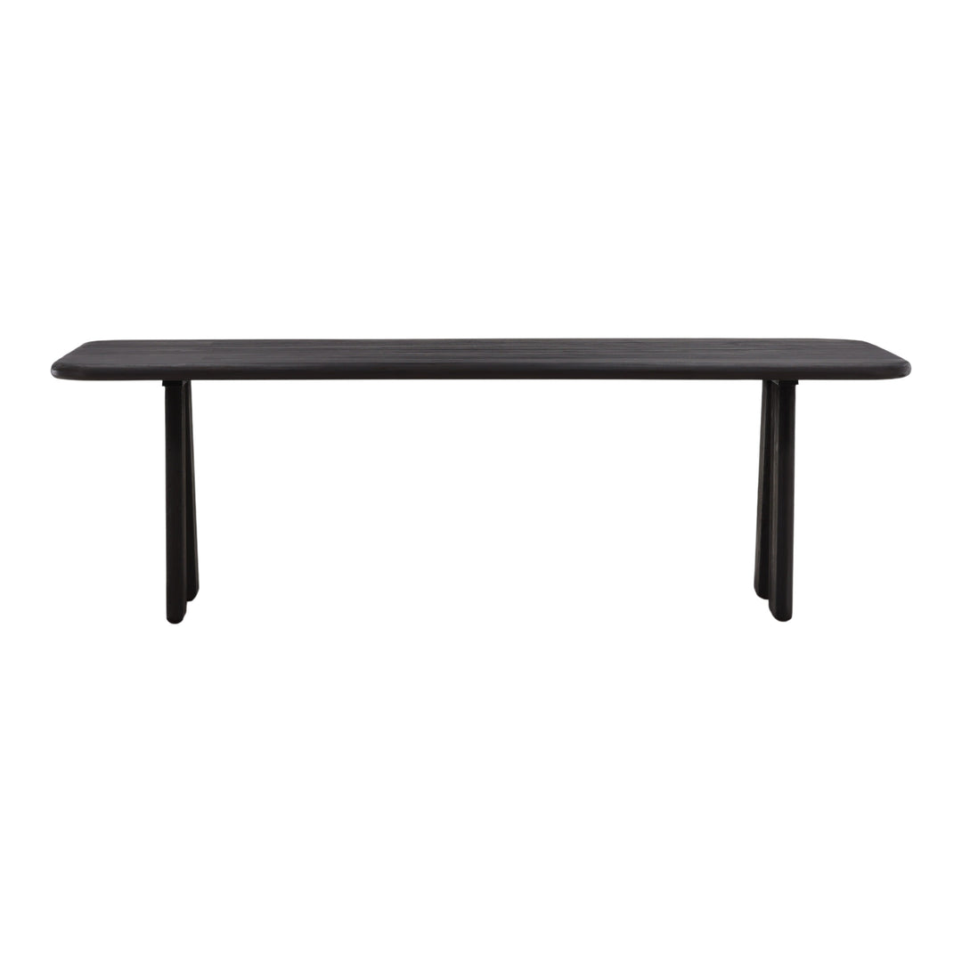 Aventura Solid Wood Dark Brown Dining Table