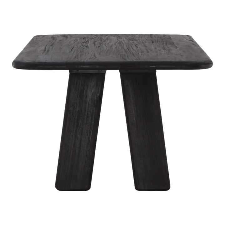 Aventura Solid Wood Dark Brown Dining Table