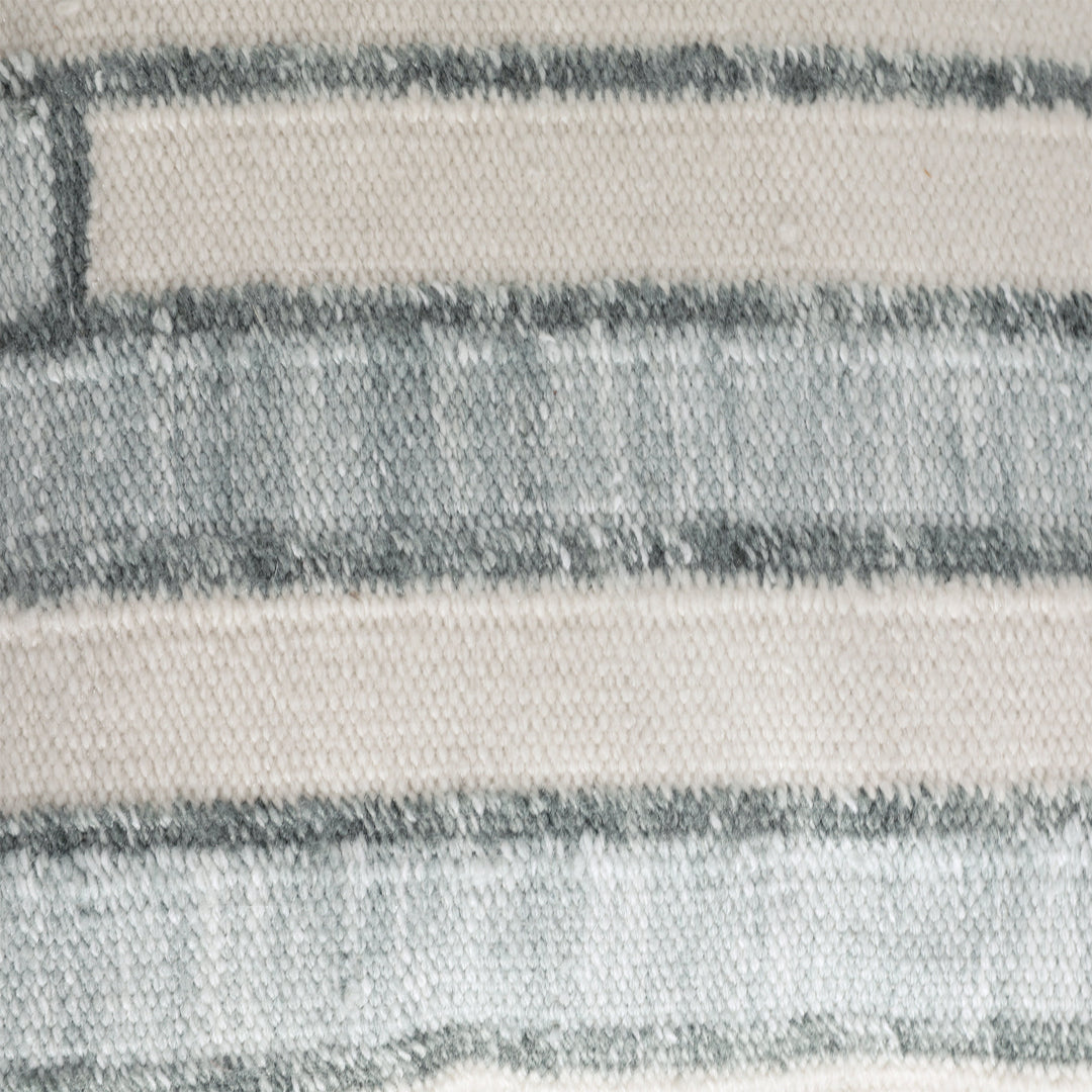 SeaBreeze Comfort Cushion - Chic Seafoam Green and Ivory