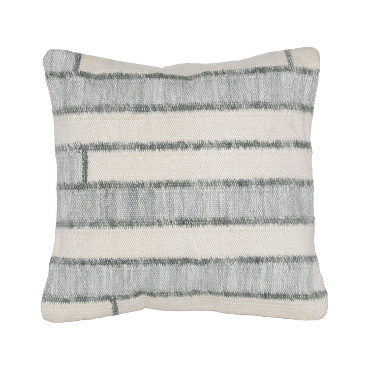 SeaBreeze Comfort Cushion - Chic Seafoam Green and Ivory