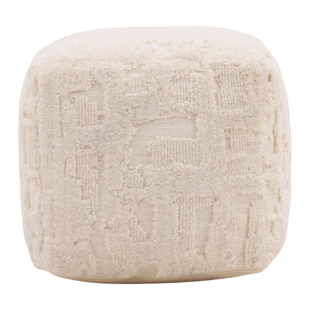 Cozy Snowball Lounger in Soft Ivory